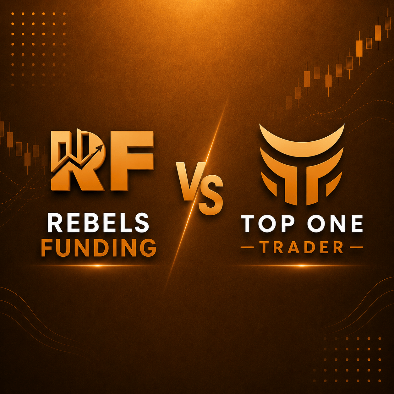 Rebels Funding vs Top One Trader 2026 — Full Comparison: Rules, Payouts & Pass Probability
