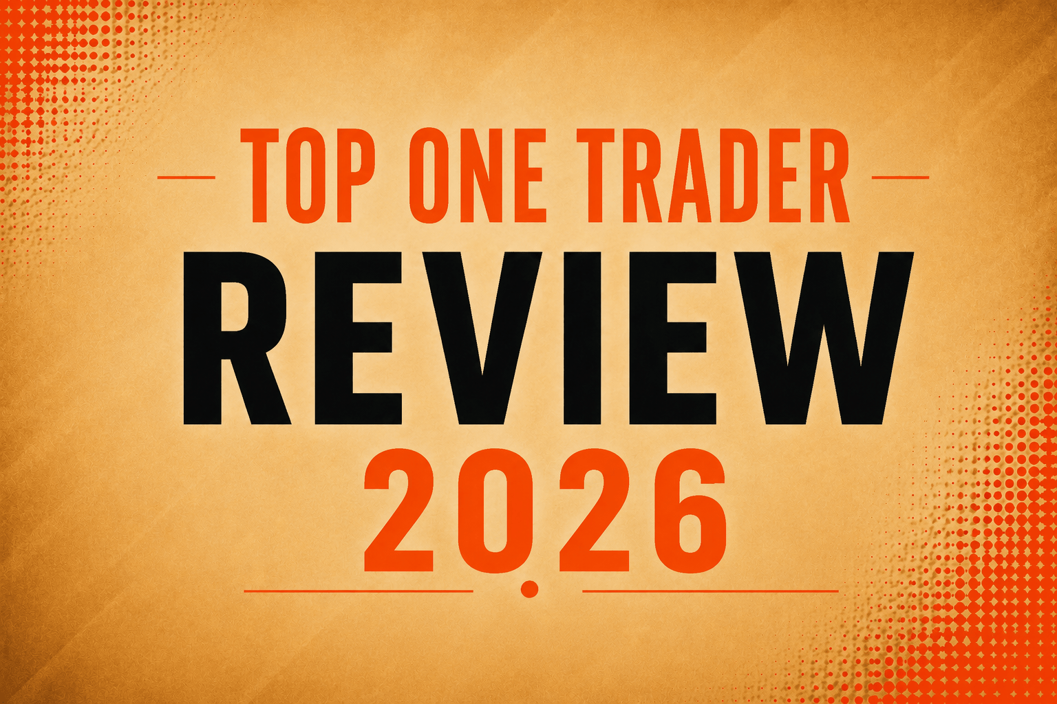 Top One Trader Review 2026 - 26,000 Traders, a 5-Minute Rule That Stings Scalpers, and the Path to $5M
