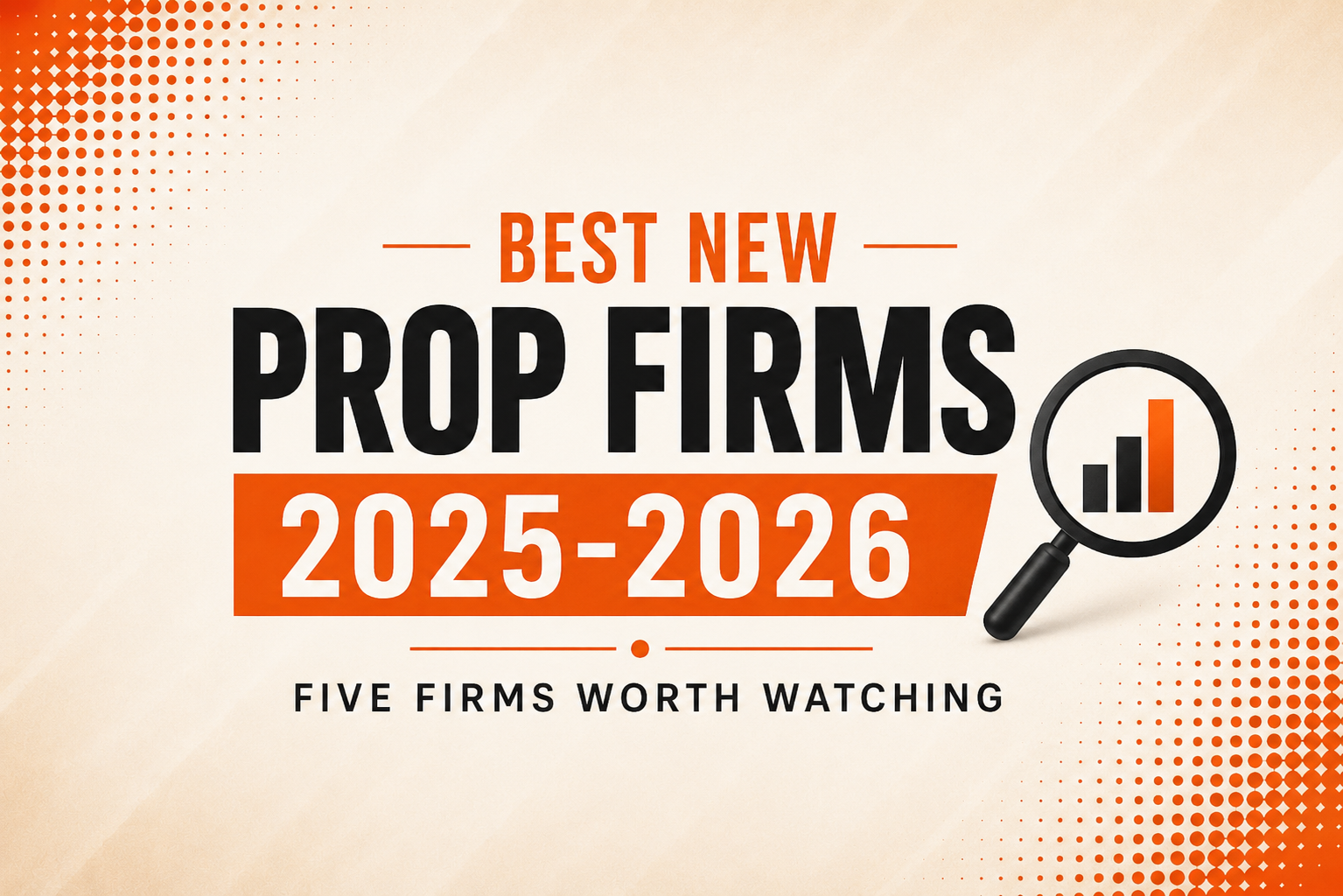 Best New Prop Firms 2025-2026: Five Firms Worth Watching